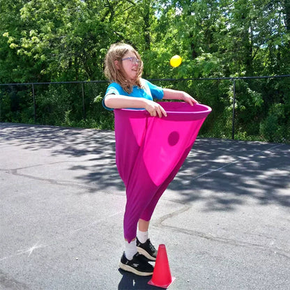 Pantalon Jeu de Lancer Familial – Attrape-Balles Drôle pour Jardin & Fêtes