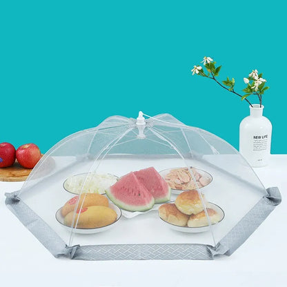 Couvertures alimentaires pliables pour table à manger, filet de protection en maille, anti-mouche, anti-moustique, accessoires de cuisine pour la maison et le pique-nique