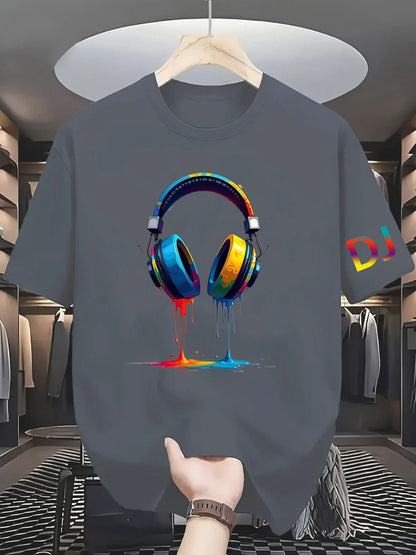 T-shirt DJ Musique Unisexe – Léger, Respirant & Séchage Rapide