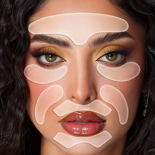 Patchs Anti-Rides Silicone Réutilisables – Lifting Visage