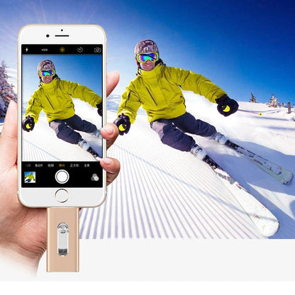 Clé USB 3-en-1 iPhone / Android / PC – Stockage 256Go à 2To