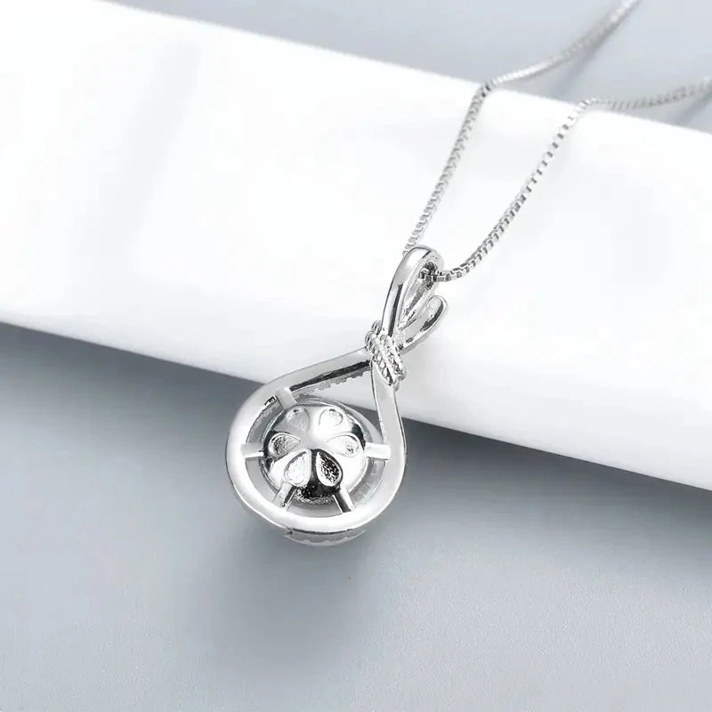 Collier Goutte Perle Argent – Pendentif Élégant Femme