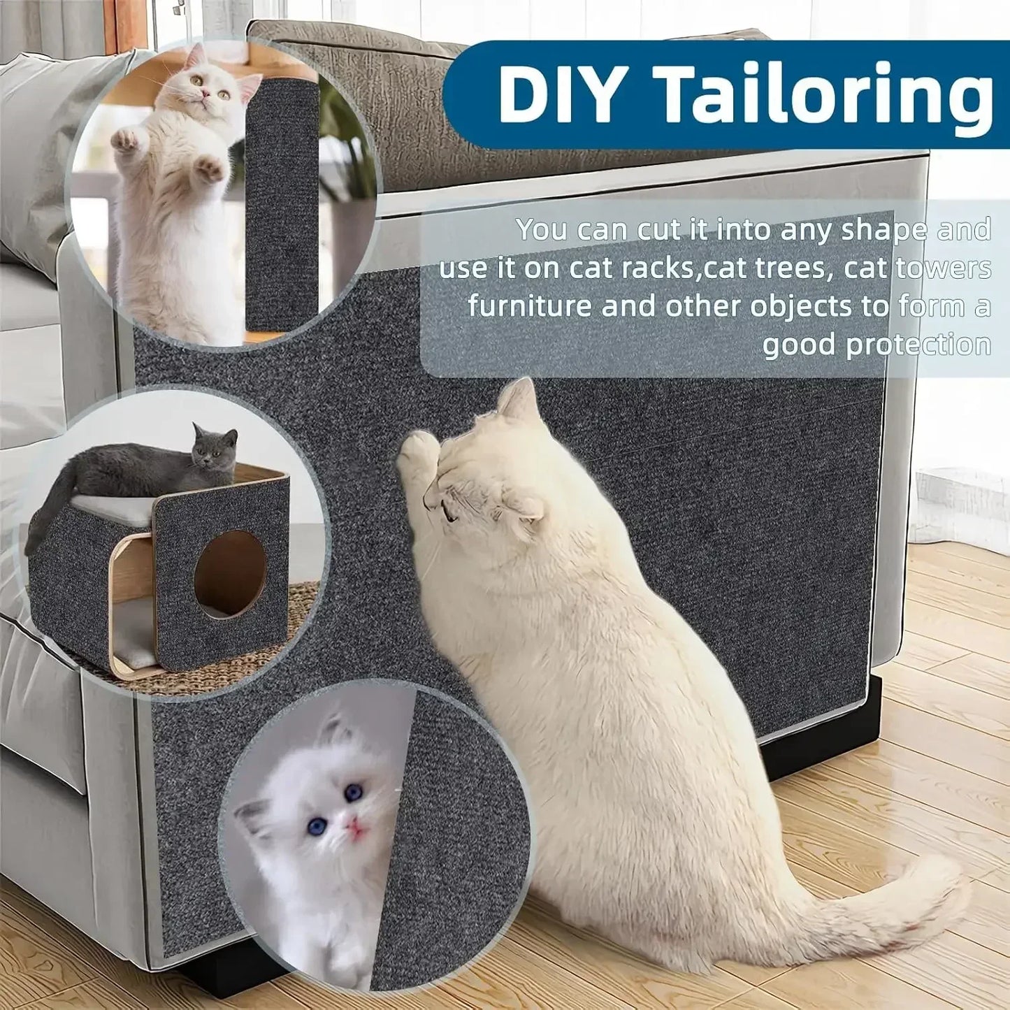 Tapis Griffoir Chat – Protection Canapé Anti Griffures