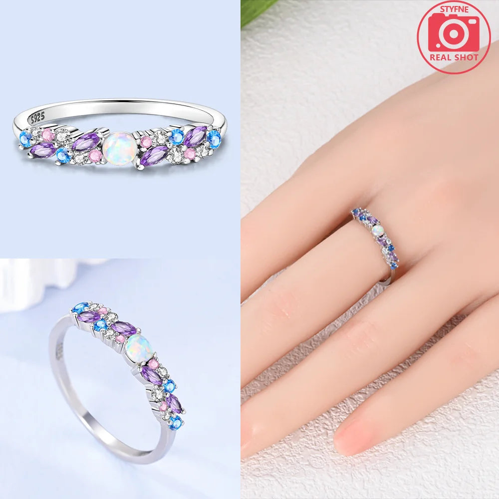 Bague Cœur Zircon Argent 925 – Élégante & Tendance Femme
