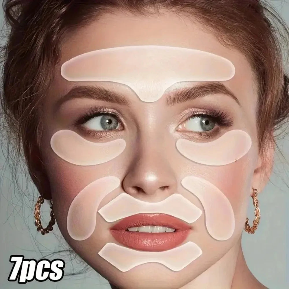Patchs Anti-Rides Silicone Réutilisables – Lifting Visage