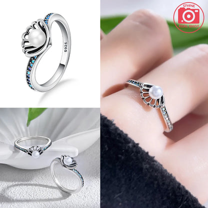 Bague Cœur Zircon Argent 925 – Élégante & Tendance Femme