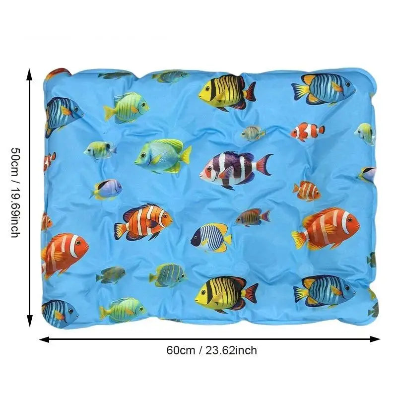 Tapis Rafraîchissant Chien & Chat – Coussin Fraîcheur Été