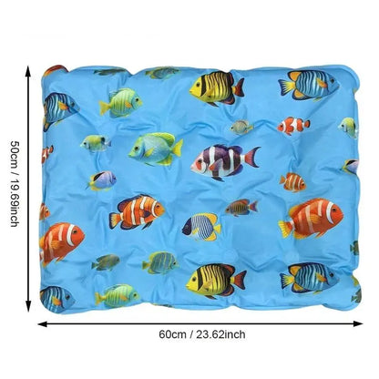 Tapis Rafraîchissant Chien & Chat – Coussin Fraîcheur Été