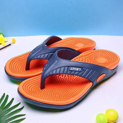 Sandales EVA Homme Légères – Semelle Massage, Plage & Maison