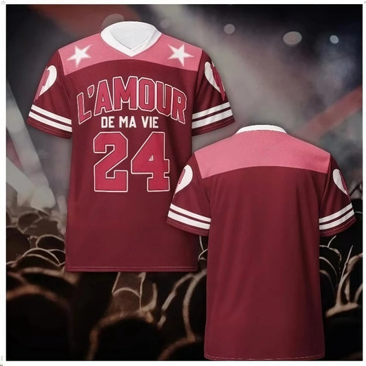 T-shirt Billie Eilish – Maillot Concert Style Football