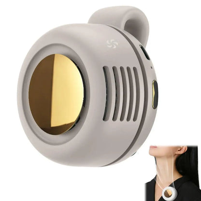 Mini Ventilateur Portable à Clipser – Sans Pales Apparentes, 3 Vitesses
