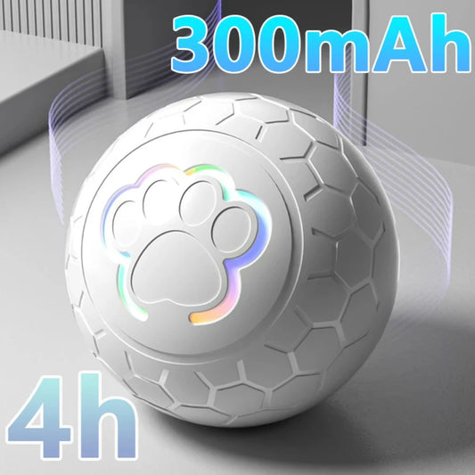 👉 Balle interactive pour chien et chat – Électronique et rechargeable