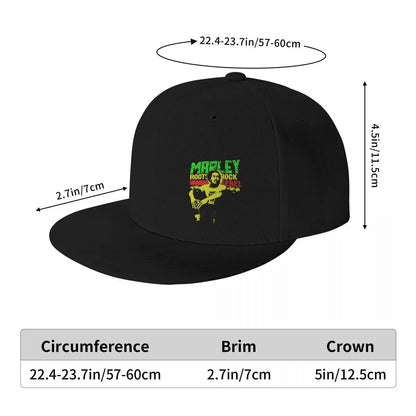 Casquette Bob Marley à rabat, Streetwear, Hip Hop, Baseball, nouvelle collection