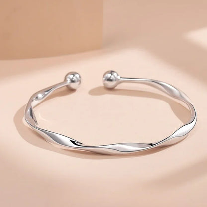 Bracelet femme argent 925 multi-rangs élégant ajustable