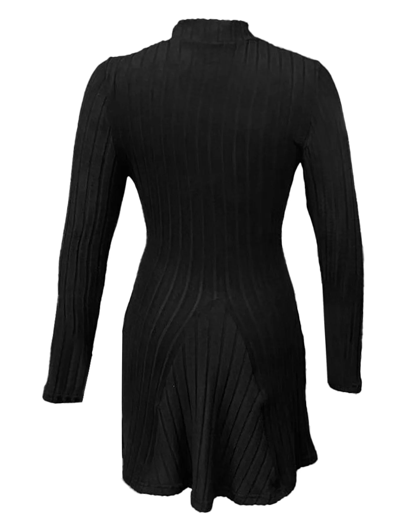 Robe Femme Cintrée 👗 à Col Montant – Élégante & Confortable