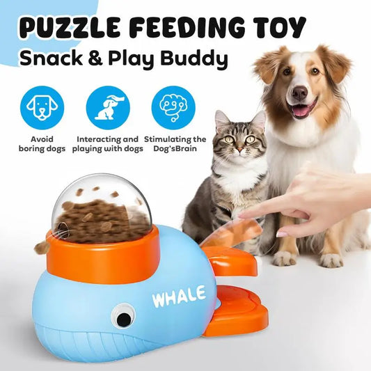 Distributeur Friandises Chien & Chat – Jouet Puzzle Interactif