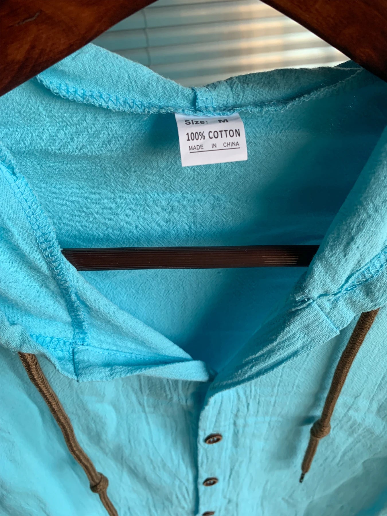 Chemise à Capuche Homme Lin Coton – Décontractée Printemps Été