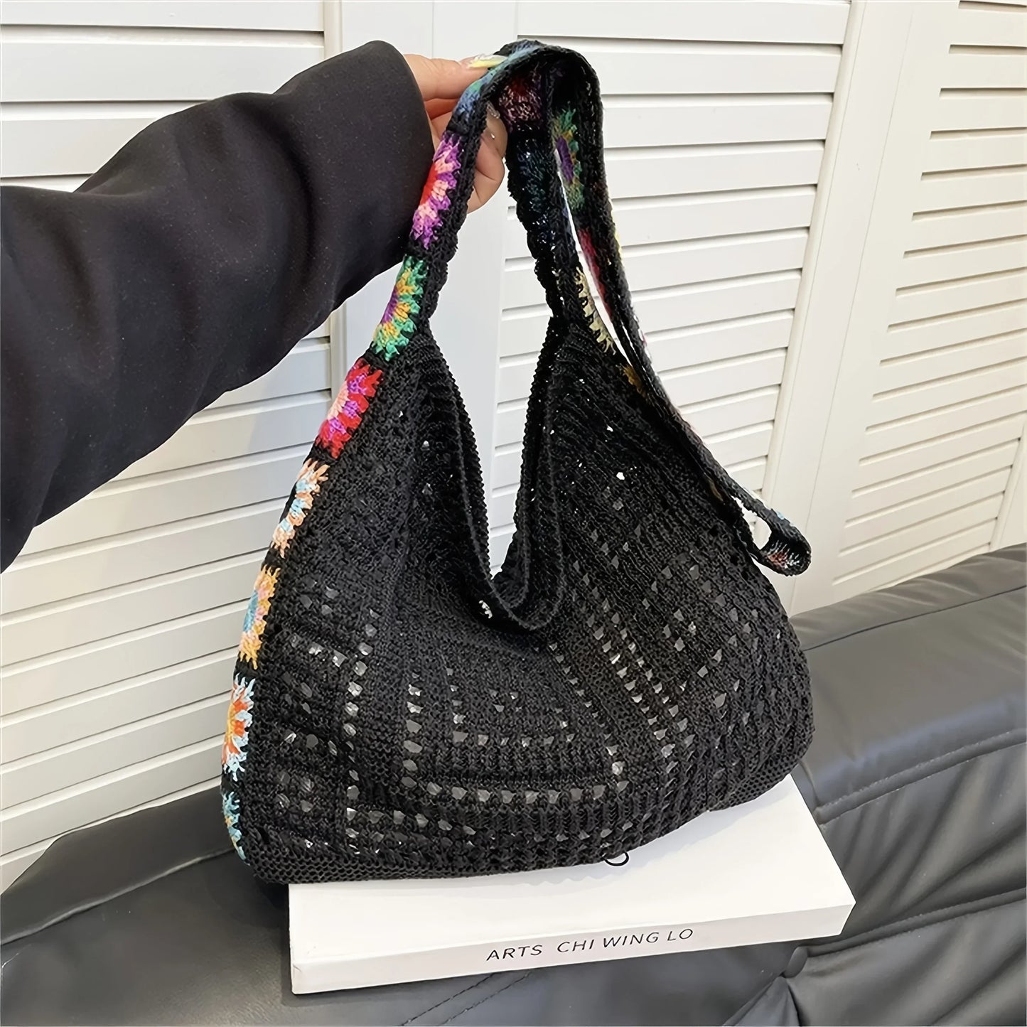Sac Crochet Bohème Femme – Sac Tendance Printemps Été