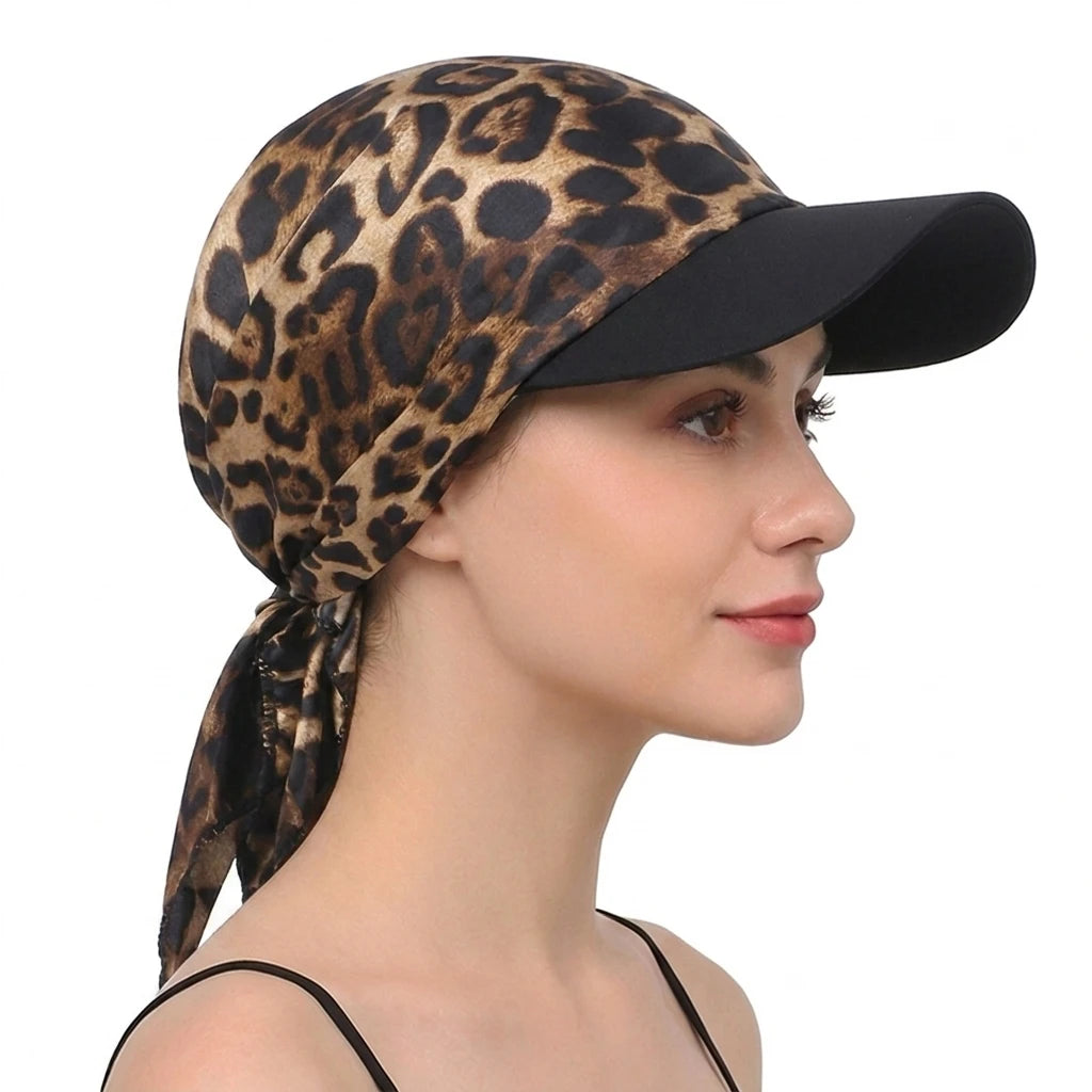 Casquette Foulard Femme Imprimée – Satinée, Légère & Respirante