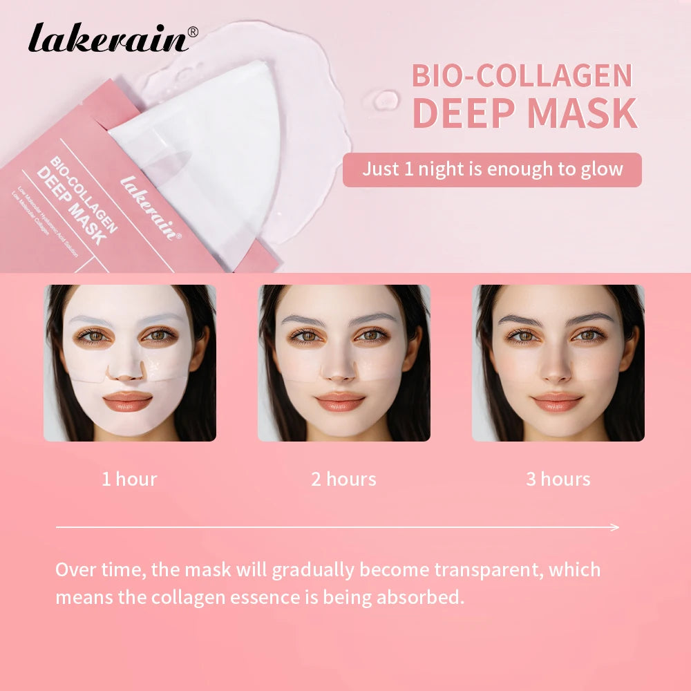 Masque Collagène Nuit – Hydratation Intense & Peau Éclat