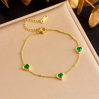 Bracelets chic avec pendentif– Acier Titane