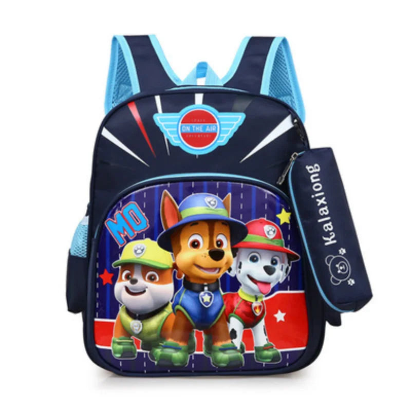 Sacs à dos étanches Pat'Patrouille pour enfants, sac d'école de dessin animé, sac à dos de jardin d'enfants, impression 3D, grande capacité, Chase, Skye, Marshall