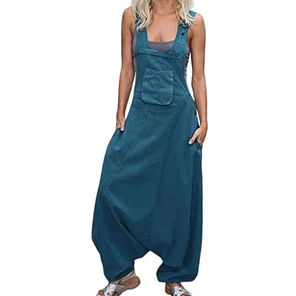 Combinaison Femme Large – Pantalon Fluide & Confort