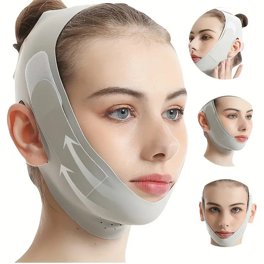 Bandeau Lifting Visage V-Line – Anti Double Menton
