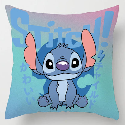 Taie d’Oreiller Stitch Double Face – Housse Kawaii pour Enfants