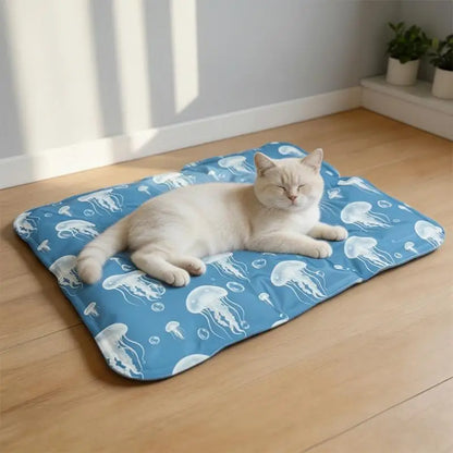 Tapis Rafraîchissant Chien & Chat – Coussin Fraîcheur Été