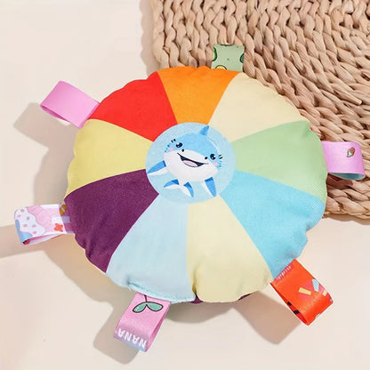 Jouet interactif chien – frisbee peluche résistant avec son