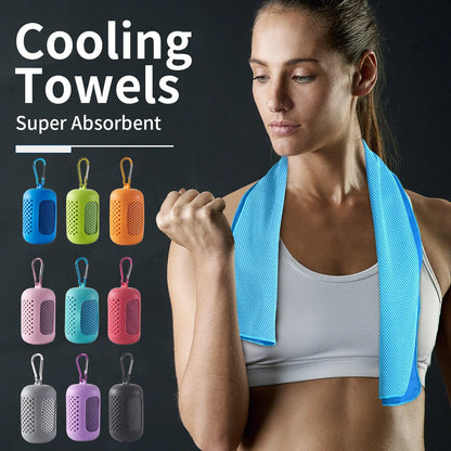 Serviette Rafraîchissante Sport Gel – Séchage Rapide & Portable