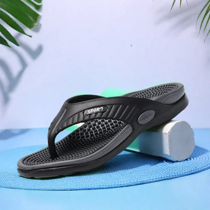 Sandales EVA Homme Légères – Semelle Massage, Plage & Maison
