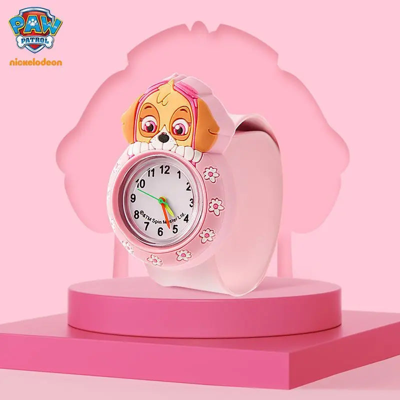 Montre Enfant Bracelet Slap – Montre Fantaisie Motif Paw Patrol