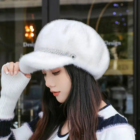 Chapeau hiver femme ❄️ – Fausse fourrure douce & oreillettes chaudes
