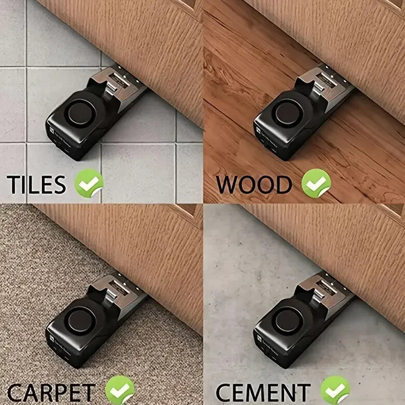 Alarme Bloque-Porte Portable – Sécurité Maison, Appartement & Voyage