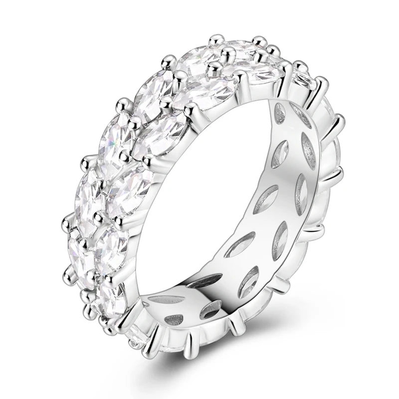 Bague Cœur Zircon Argent 925 – Élégante & Tendance Femme