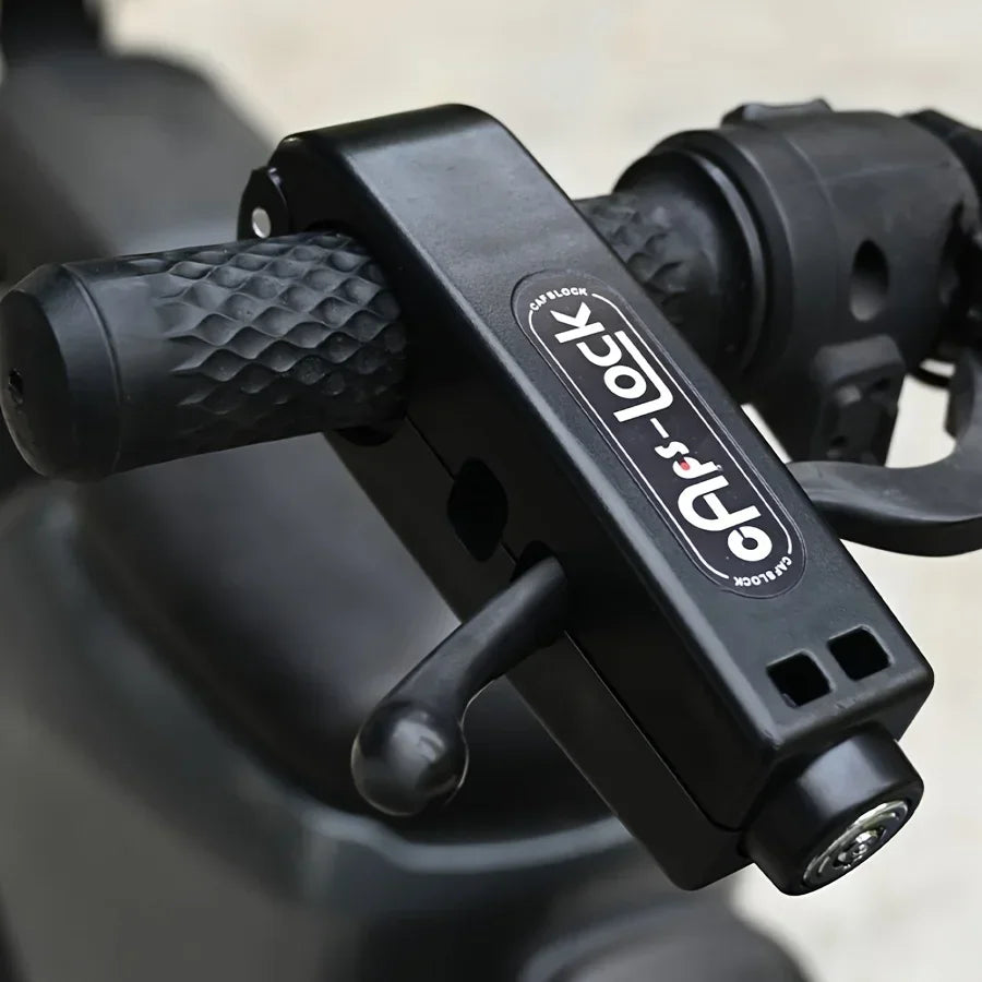 Antivol Guidon 🔒 Vélo Électrique ; Scooter – Sécurité Portable