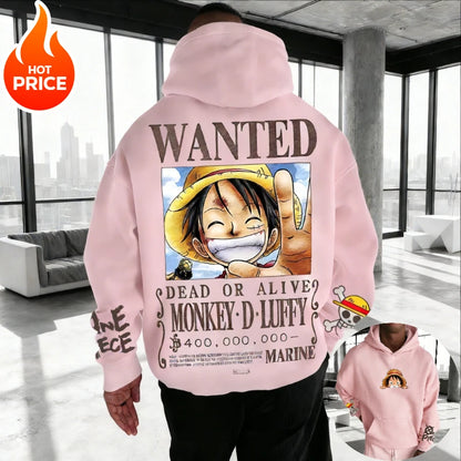 Hoodie One Piece Streetwear – Sweat Anime Oversize