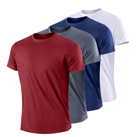 T-shirt homme été respirant – Ice Silk, séchage rapide
