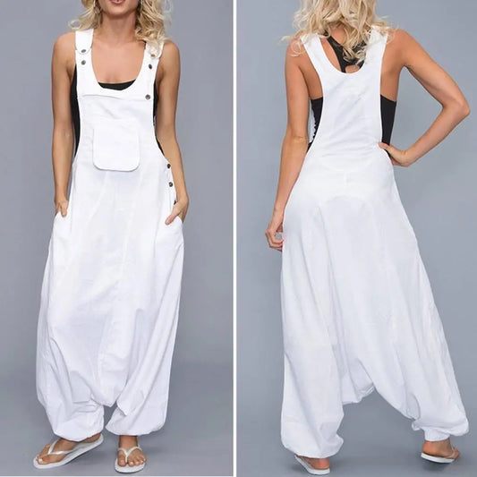 Combinaison Femme Large – Pantalon Fluide & Confort