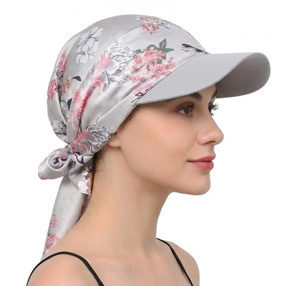 Casquette Foulard Femme Imprimée – Satinée, Légère & Respirante