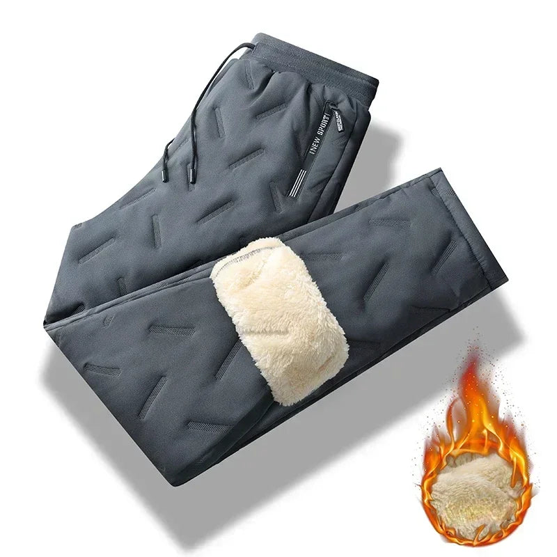 Pantalon d’Hiver Homme Épais  – Chaud, Confort & Style Décontracté
