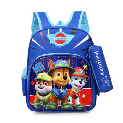 Sacs à dos étanches Pat'Patrouille pour enfants, sac d'école de dessin animé, sac à dos de jardin d'enfants, impression 3D, grande capacité, Chase, Skye, Marshall