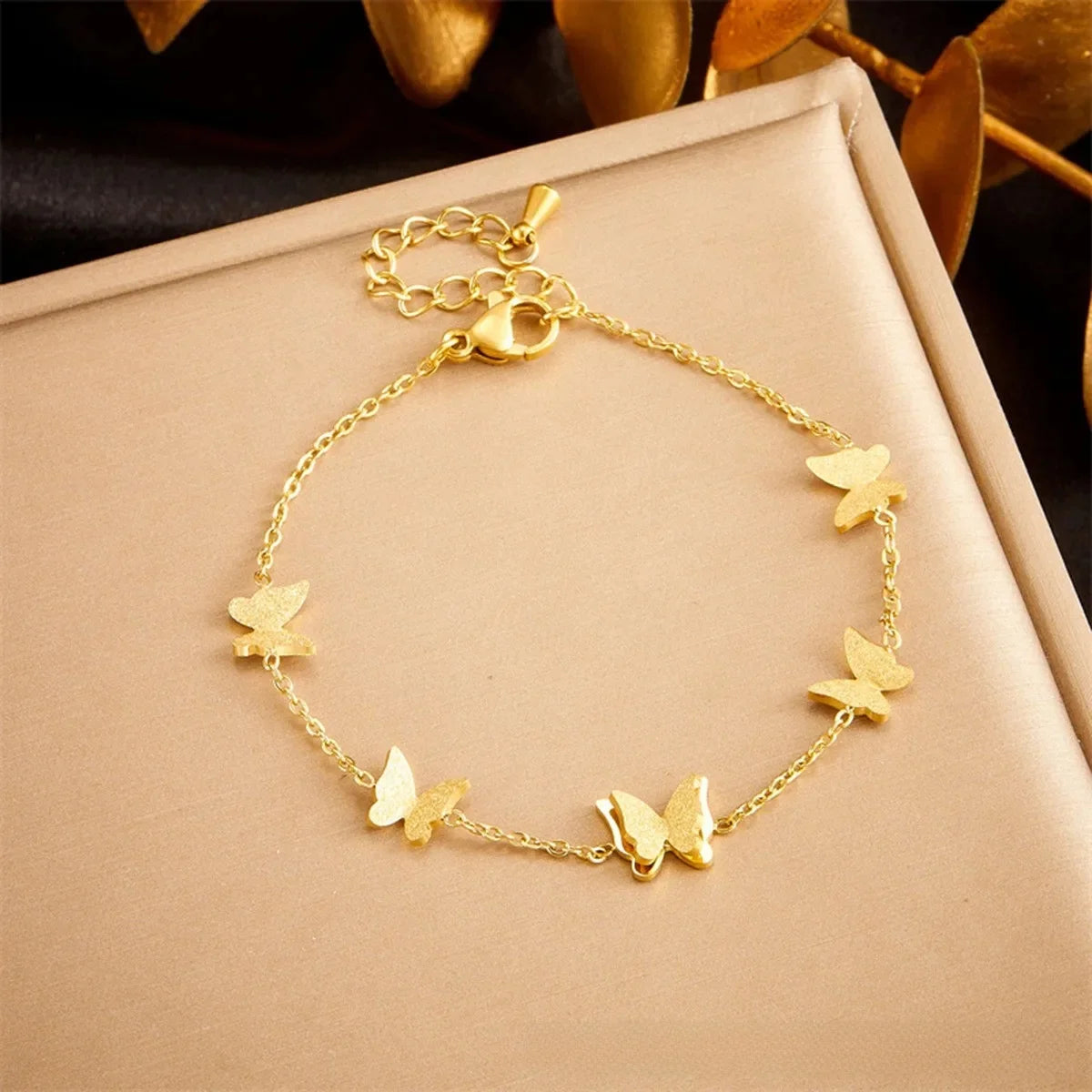 Bracelets chic avec pendentif– Acier Titane