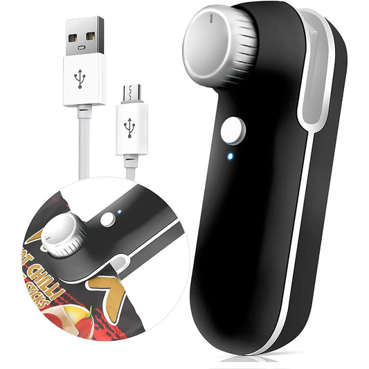 Mini scelleuse thermique USB – Emballage de snacks et sachets