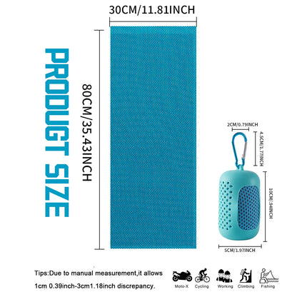 Serviette Rafraîchissante Sport Gel – Séchage Rapide & Portable