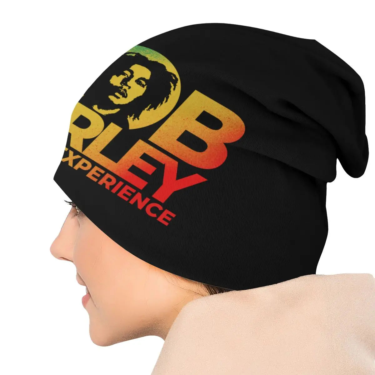 Bonnets chauds unisexes pour hommes et femmes, chanteur de la Jamaïque, casquettes Reggae Rock Bob Marleys, chapeau Cool Ogo, bonnet adulte, hiver