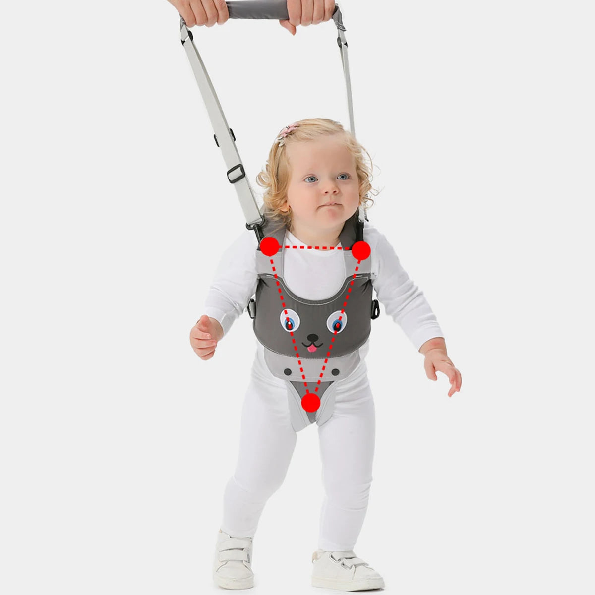 Harnais d’Apprentissage Marche Bébé – Aide Sécurisée Parents