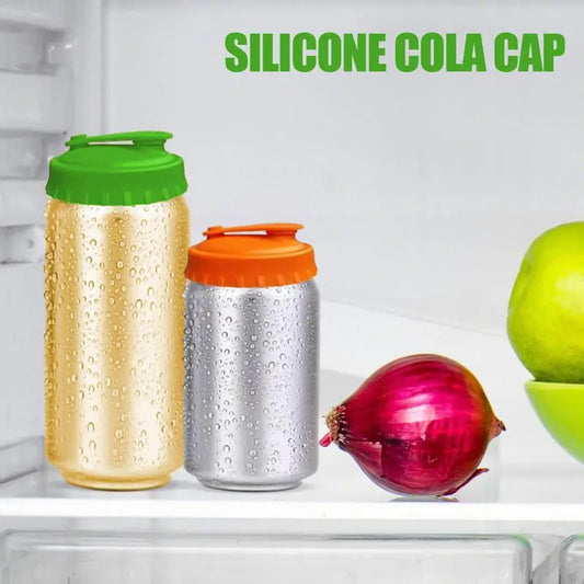 Lot 6 Couvercles Silicone Réutilisables – Canettes & Bouteilles